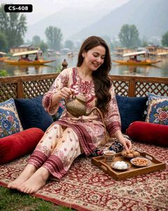 Elegant Printed Kurta Set