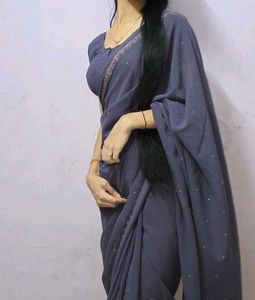 Elegant Saree ✨️💜