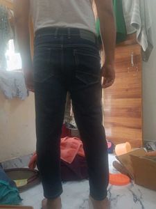 Dark Wash Denim Man Jeans