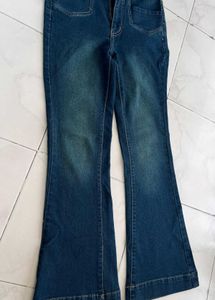 High-Waisted Flare Jeans