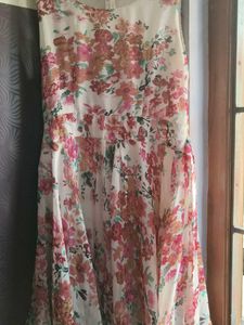 Floral Print Sleeveless Dress