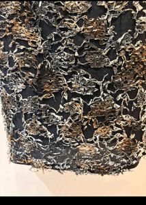 Unique Textured Mini Skirt