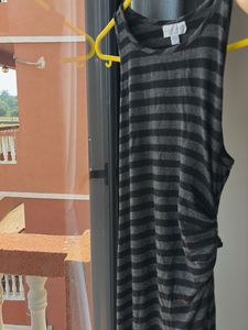 Striped Maternity Dress