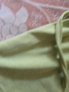 Light Green Casual V-Neck Dress