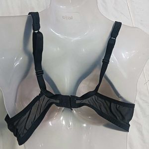 Elegant🪔 Black Sheer Bra