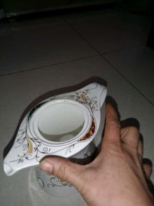 Vintage Gravy Boat with Ornate Design