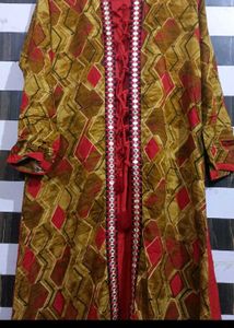 Jacket Style Long Dress (New Without Tag)