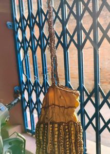 golden potli bag for function