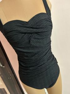 Chic Black One Piece Swimsuit