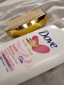 Dove Body Lotion & Hair massager.