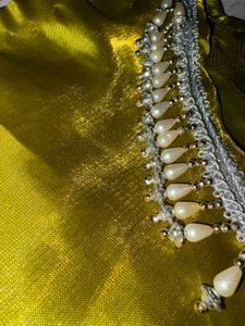 Combo  Green Satin Kurti  + Pinterest pink dress �