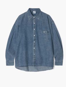 PARTIMENTO oversized stone washed denim