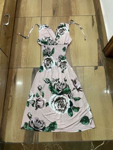 floral midi dress