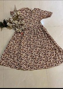 Flared Midi Dress
