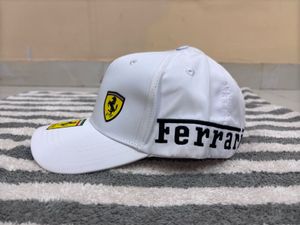 Ferrari Vintage Premium Unisex BB White Cap