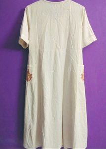 White Embroidered Kurta