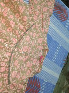 Beautiful Floral Print Kurta