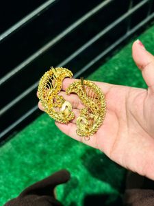 Exquisite Peacock Design Earrings