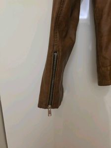 zara leather biker jacket for men