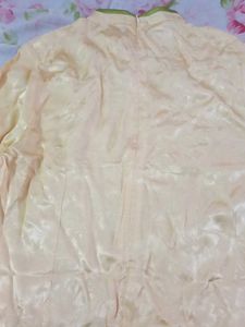 Stylish butter yellow kimono top