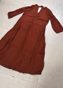 AND Brown Dress
