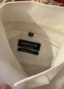 Classic Cream Button-Down Shirt