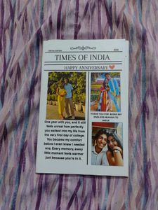 Custom Newspaper Greeting Cards