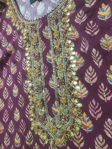 Designer Kurta Set with Pants and dupatta