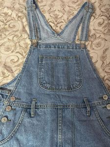 Denim Overall Dress