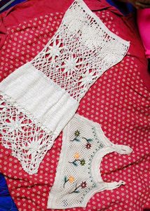 Boho Crochet Floral Dress