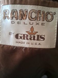 Brown Western-Style Blazer