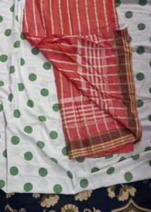Elegant Striped Saree