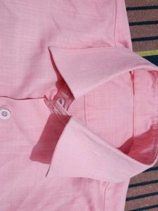 Classic Pink Long Sleeve Shirt