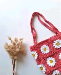 crochet handbag