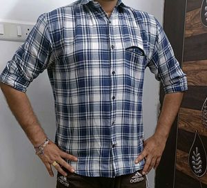Men's Plaid Casual Shirt