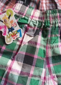 Cute combo Plaid Shorts for boys