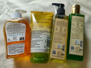 Mamaearth, Khadi &amp; EverYVols Face Washes Bundle