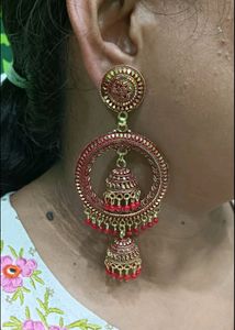 🔥long party wear Jhumka earring