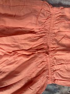Cute Pink Smocked Waist Dress 👗