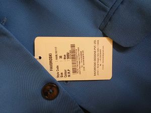 New Blazer Blue With Tag And Read bio