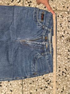 Dark Blue Denim Jeans