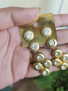 Necklace With Earrings New