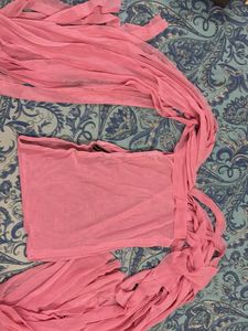 Pink Flowy Top