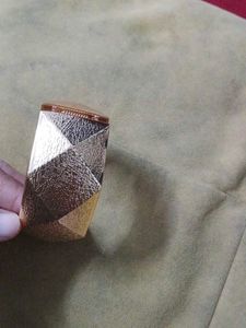 Glamorous Gold Pyramid Bangle