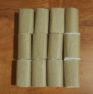 Set Of 12 [6cm × 4mtrs] Handmade Cotton Rolled Bandage