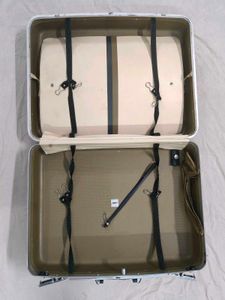Vintage Safari Luggage Suitcase