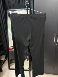 Black Butterfly Print Joggers
