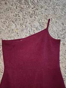Elegant Purple Midi Slip Dress