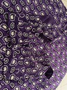 Purple Embroidered Lehenga Choli Set