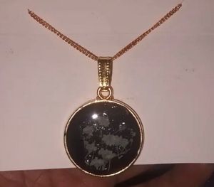 Sparkly Heart Necklace &amp; Earrings Set